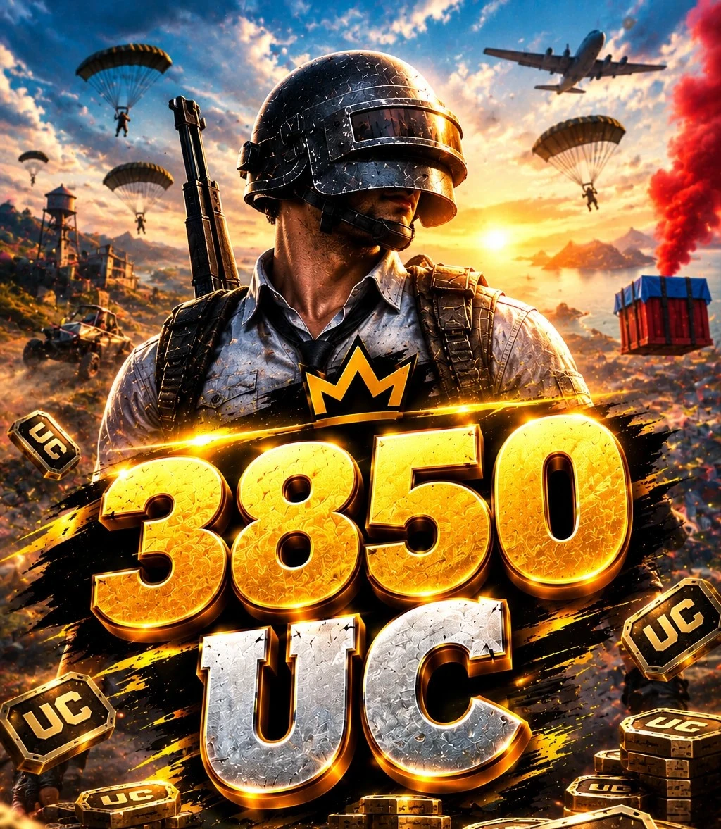 PUBG Mobile 3850 UC ID Yükleme Şansı