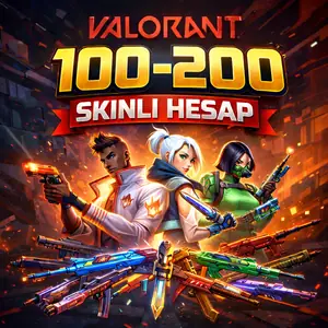 Valorant 100-200 Skinli Hesap