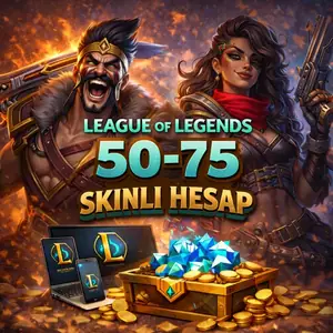 League OF Legends Random Hesap 50-75