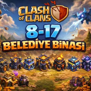 Clash of Clans 8-17 BB Random Hesap