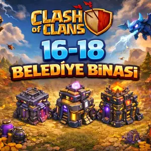 Clash of Clans 16-18 BB Random Hesap