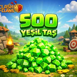 Clash Of Clans 500 Yeşil Taş 