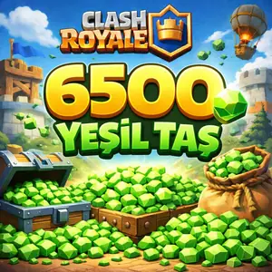 Clash Royale 6500 Yeşil Taş